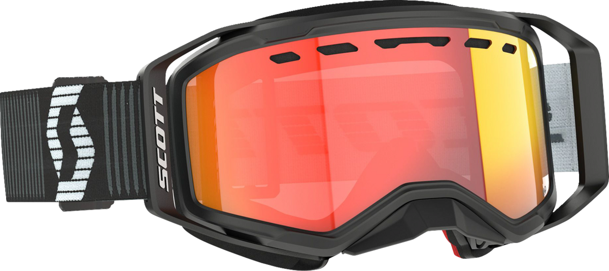 SCOTT Prospect 2.0 SMB Goggle - Black/White - Enhancer Red Chrome Lens 421503-1007312