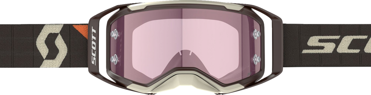 SCOTT Prospect 2.0 AMP Goggle - Deep Brown/Beige - Rose Lens 421469-7699352