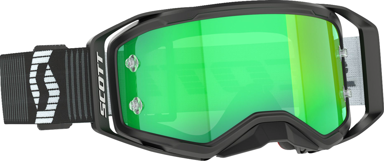 SCOTT Prospect 2.0 Goggle - Black/White - Green Chrome Works Lens 421471-1007279