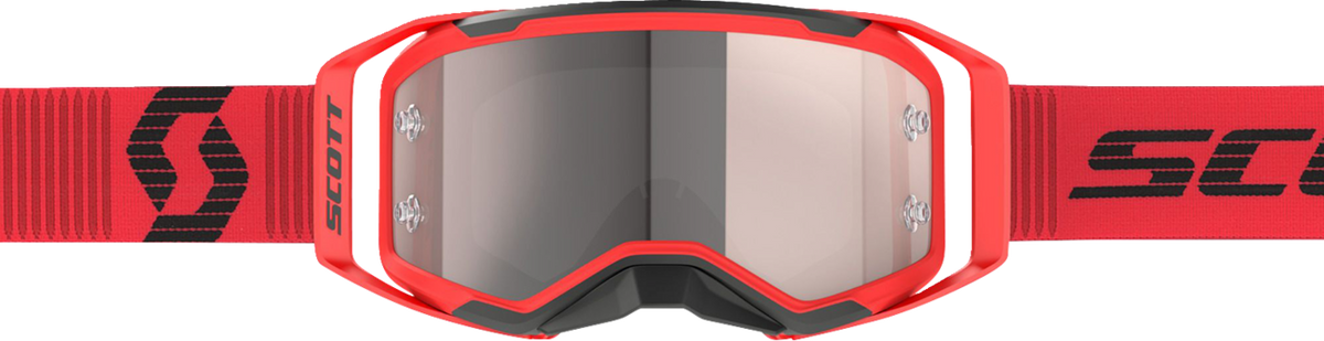 SCOTT Prospect 2.0 Goggle - Red/Black - Silver Chrome Works Lens 421471-1018269