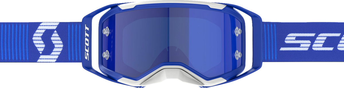SCOTT Prospect 2.0 Goggle - Blue/White - Blue Chrome Works Lens 421471-1006349
