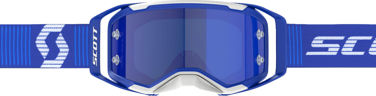 SCOTT Prospect 2.0 Goggle - Blue/White - Blue Chrome Works Lens 421471-1006349