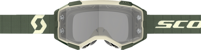 SCOTT Fury LS Goggle - Kaki Green - Light Sensitive - Gray 272827-6312327