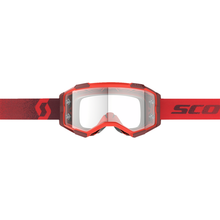 SCOTT Fury Goggle - Red - Clear Works Lens 274514-0004113