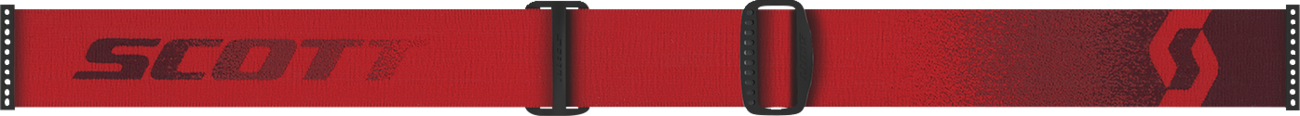 SCOTT Fury Goggle - Red - Clear Works Lens 274514-0004113