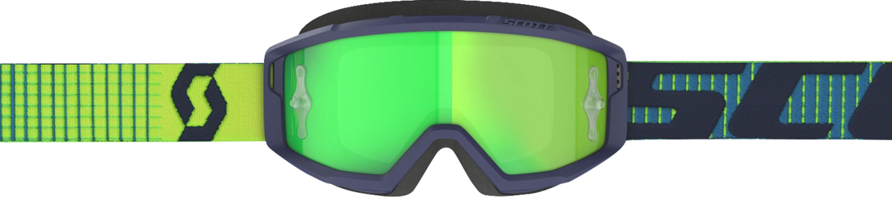 SCOTT Primal Goggle - Blue/Yellow - Green Chrome Works Lens 278597-1054279