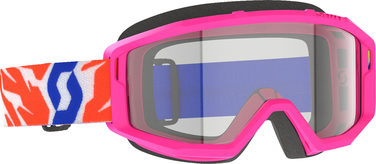 SCOTT Youth Primal Goggle - Pink - Clear Lens 403026-0026043