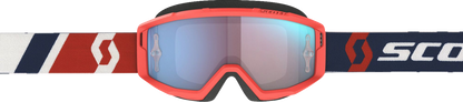 SCOTT Primal Goggle - Red/Blue - Blue Chrome Works Lens 278597-1228349