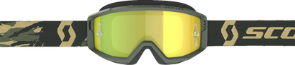 SCOTT Primal Goggle - Camo Kaki - Yellow Chrome Works Lens 278597-6800289