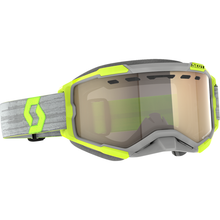 SCOTT Fury LS Snow Goggle - Gray/Yellow - Light Sensitive - Bronze Chrome Lens 278604-1120245