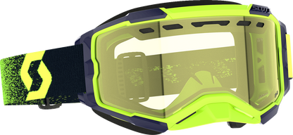 SCOTT Fury Snow Cross Goggle - Neon Green/Neon Yellow - Yellow Lens 278605-5727029