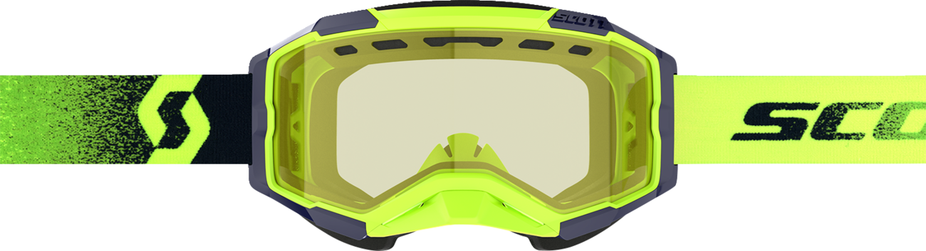SCOTT Fury Snow Cross Goggle - Neon Green/Neon Yellow - Yellow Lens 278605-5727029