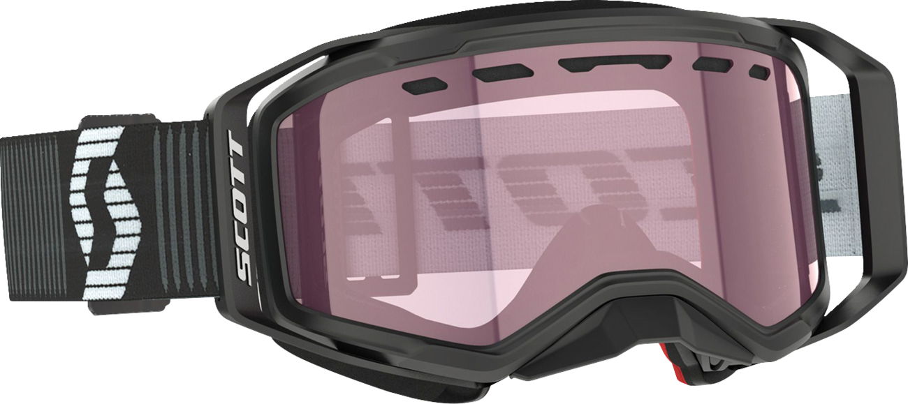 SCOTT Prospect 2.0 SMB Goggle - Black/White - Rose Lens 421504-1007134