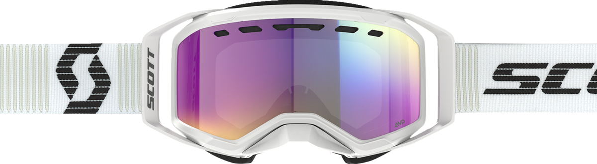 SCOTT Prospect 2.0 SMB Goggle - White/Black - AMP Teal Chrome Lens 421503-1035315