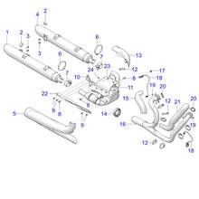 Indian Motorcycle CLAMP, GASKETED, Genuine OEM Part 7082494, Qty 1