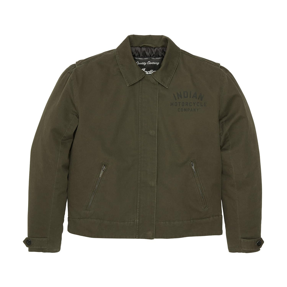 
                      
                        Indian Motorcycle Women's Bobbi Jacket, Dark Green - S - 286464702
                      
                    