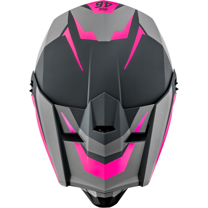 Mx 46y Cyclus Helmet Matte Grey/Pink Ys