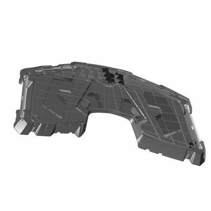 Polaris ATV Front Rack with Plugs Assembly, Gloss Black, Genuine OEM Part 2636574-070, Qty 1
