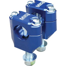 Bar Clamps Rubber Mounted 7/8" Blu