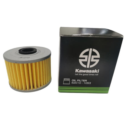Kawasaki OEM Oil Filter 52010-1053 KFX450R KX450F Eliminator 125 KLX250 140 KLX300 Multi Unit Fit