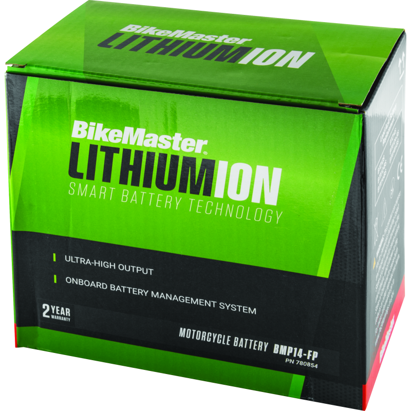 BikeMaster Lithium Ion 2.0 Battery - BMP14-FP