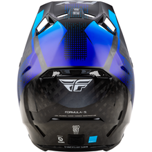 Yth Formula S Carbon Protocol Helmet Black Carbon/Blue Yl