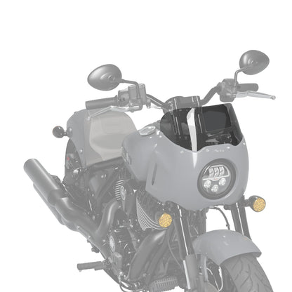 Indian Motorcycle Chief Quarter Fairing Low Flared Wind Deflector - 2889916-02