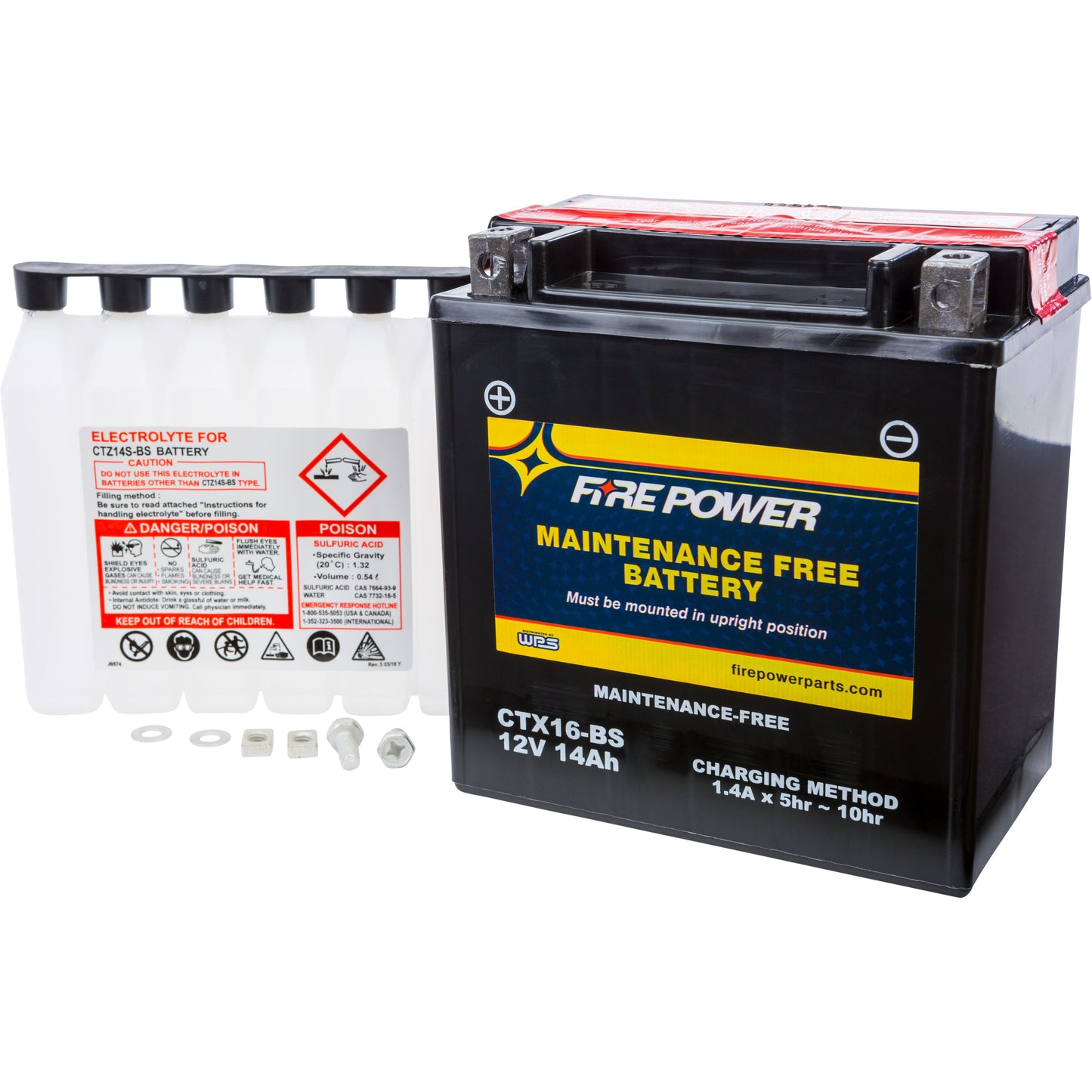 Battery Ctx16 Bs Maintenance Free