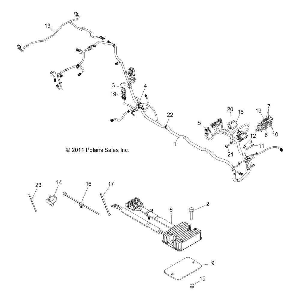
                      
                        Polaris Regulator, Genuine OEM Part 4013231, Qty 1
                      
                    