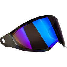 Trekker Helmet Face Shield Blue Iridium
