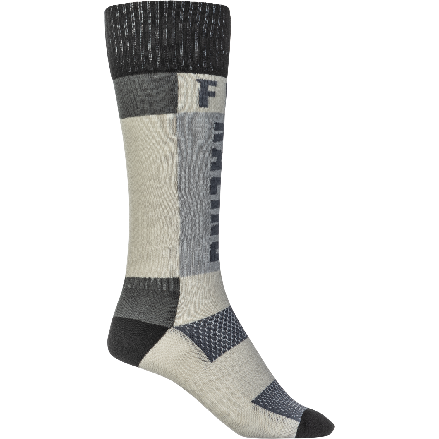 Mx Socks Thick Grey/Black Lg/Xl