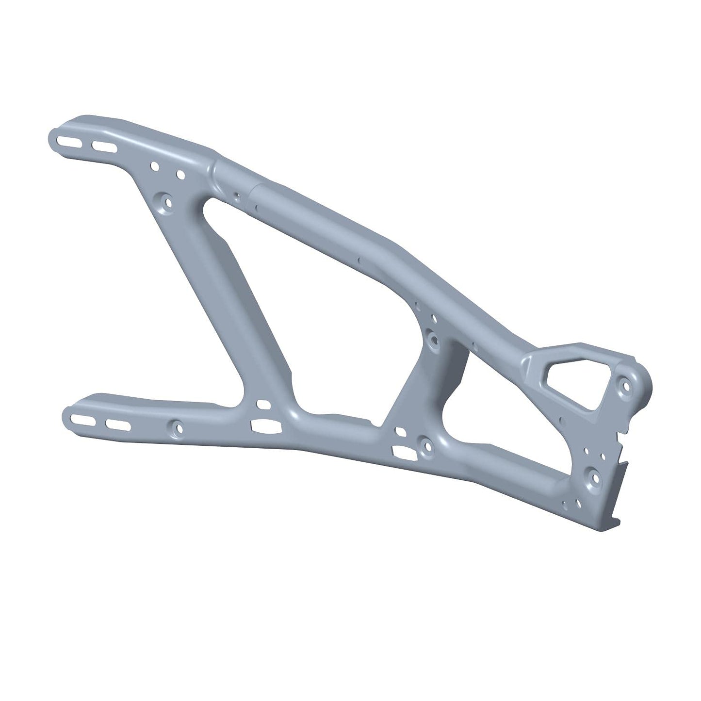 Polaris RZR Front Left Hand Door Frame, Matte Black, Genuine OEM Part 5257929-458, Qty 1