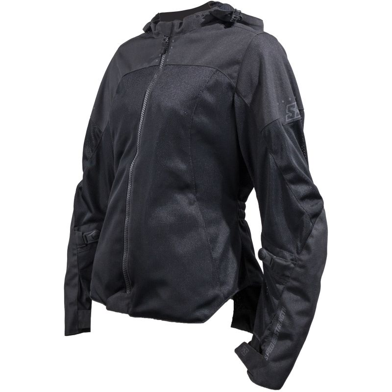 Speed and Strength Starstruck Mesh Jacket Black Womens - Medium