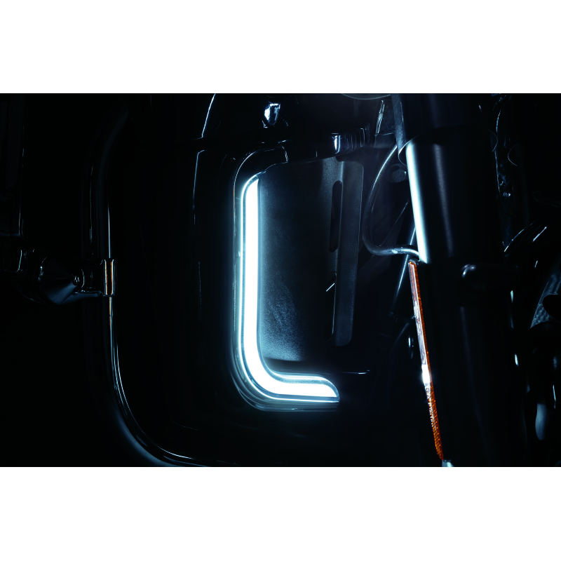 Kuryakyn Tracer LED Fairing Lower Accents Chrome