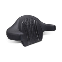 Mustang 23-25 Harley CVO Road Glide (ST) Deluxe Diamond Ext Arm Wrap-around Backrest Black