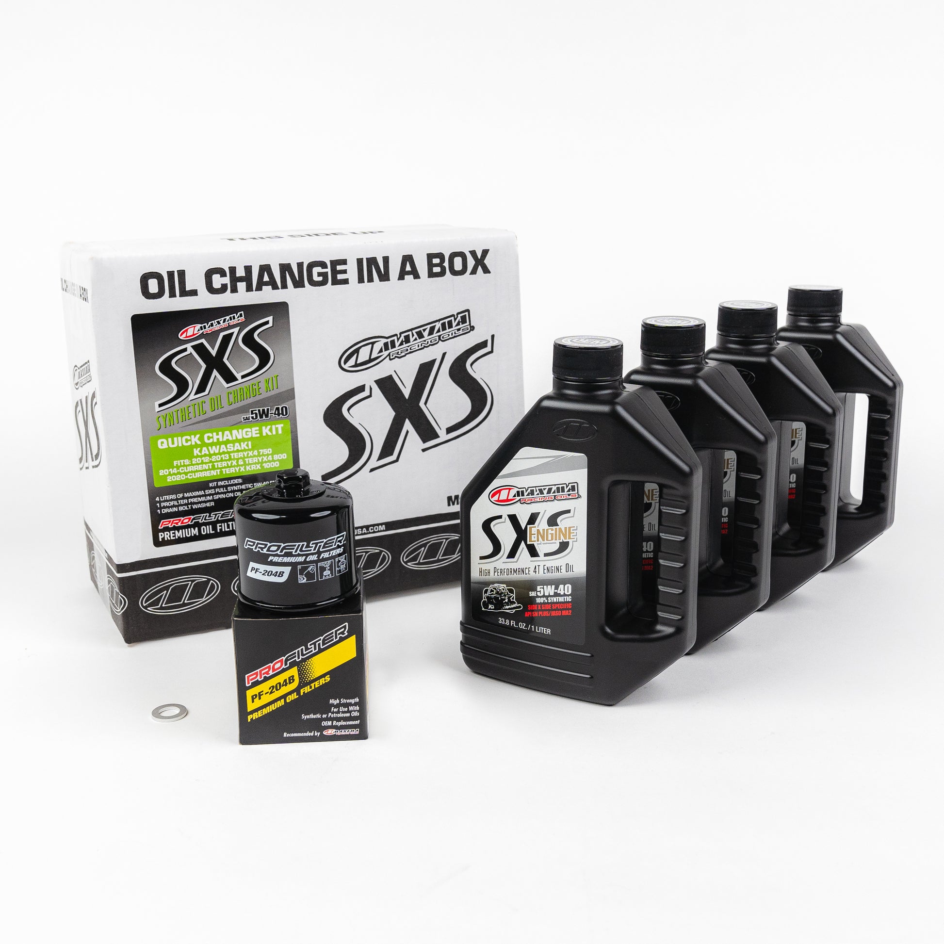 Sxs Quick Change Kit 5w40 With Oil Filter Kaw Krx