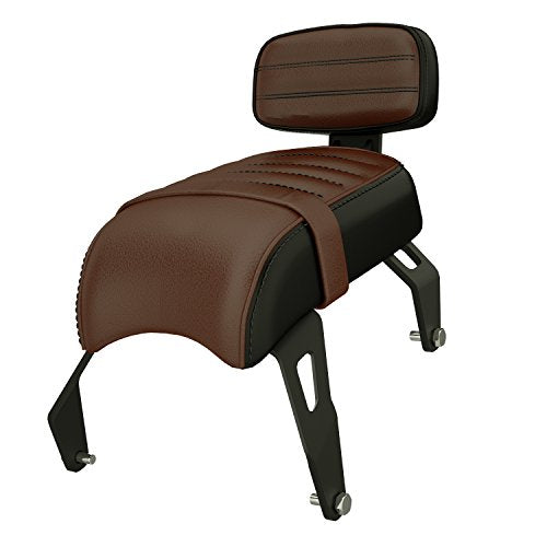 2018-2020 Genuine Indian Scout Bobber Leather Passenger Seat With Backrest 2882853-LNA