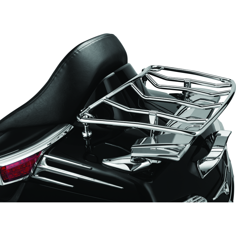 Kuryakyn Multi-Rack Adjustable Trunk Luggage Rack Chrome
