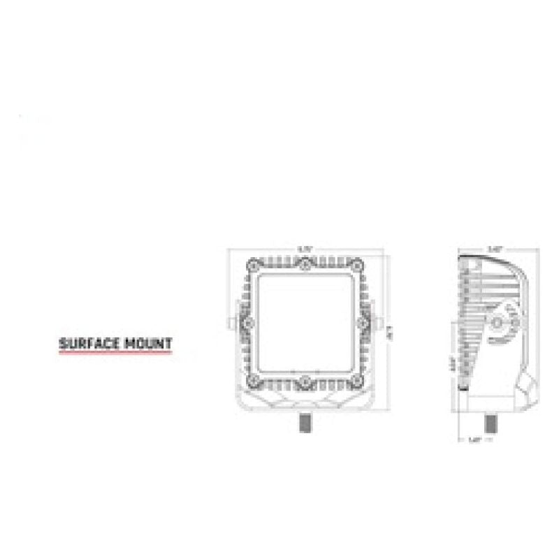 
                      
                        Rigid Industries Q-Series Spot w/ Amber PRO Lens
                      
                    