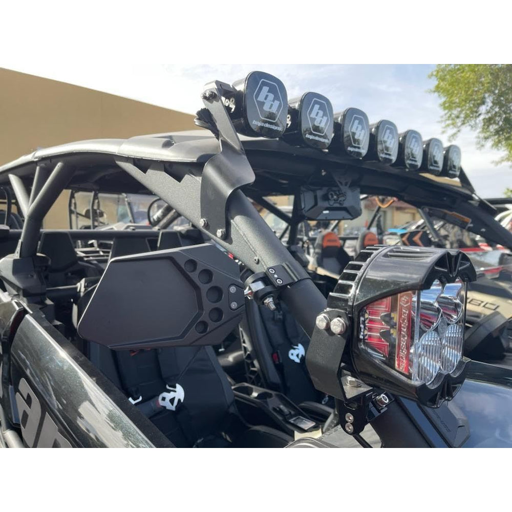 
                      
                        Dirtbag Brands 6061 Billet Mirrors with Ditch/Pod Light Mounts Compatible With All Polaris RZR, Maverick X3, Honda Talon, Kawasaki KRX, and Yamaha YXZ
                      
                    