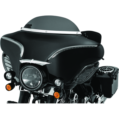 Kuryakyn Smooth Windshield Trim 96-13 Touring Chrome