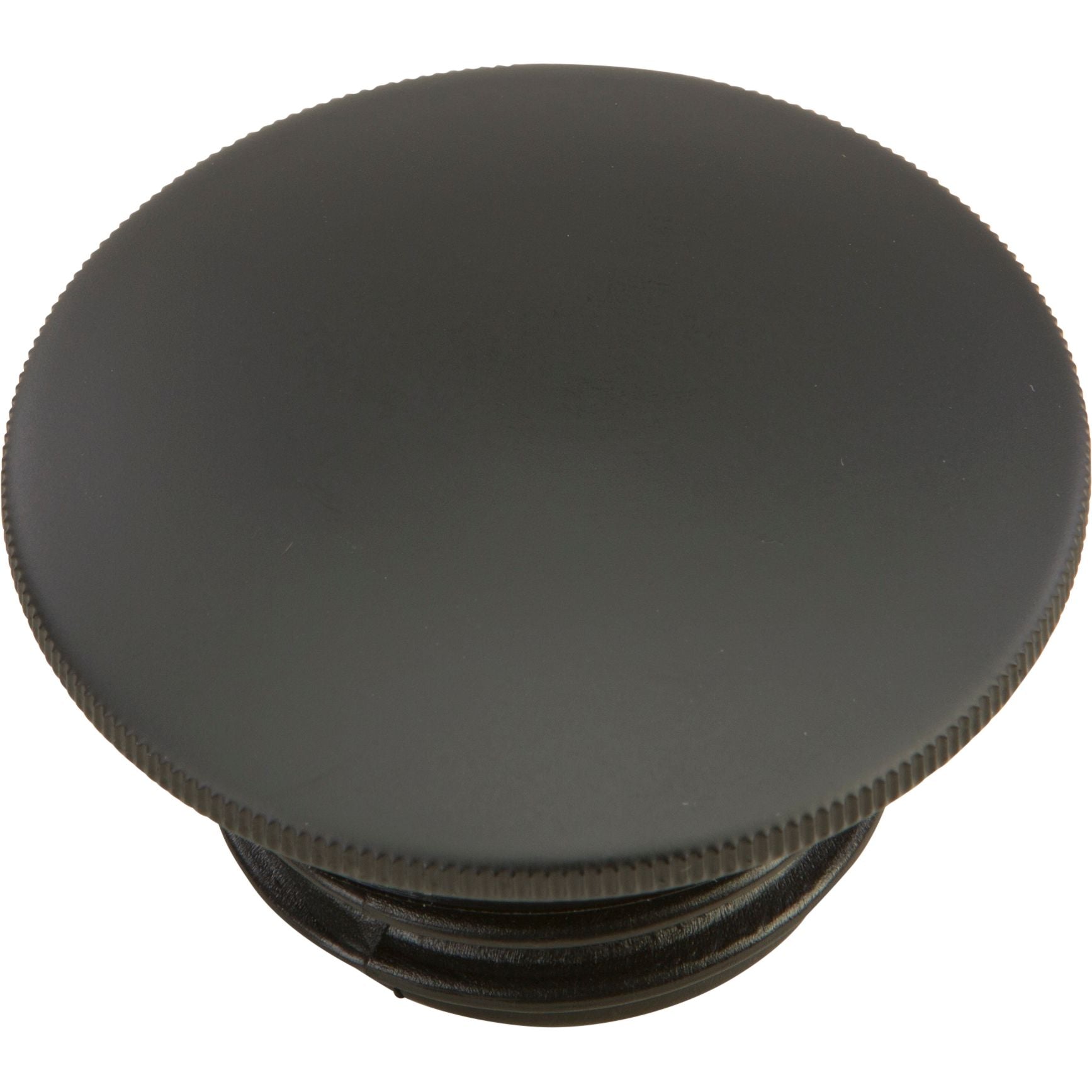 Gas Cap Screw In Smooth Vented Matte Black `96 20