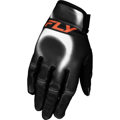 Youth Kinetic Torch Gloves Black/White/Orange Ys