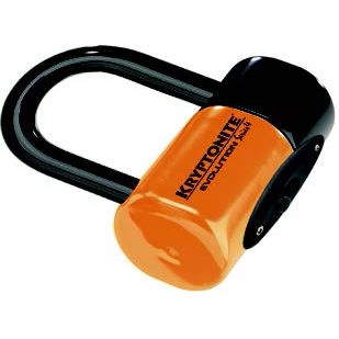 Evolution Series 4 Disc Lock Orange W/Pouch And Cable