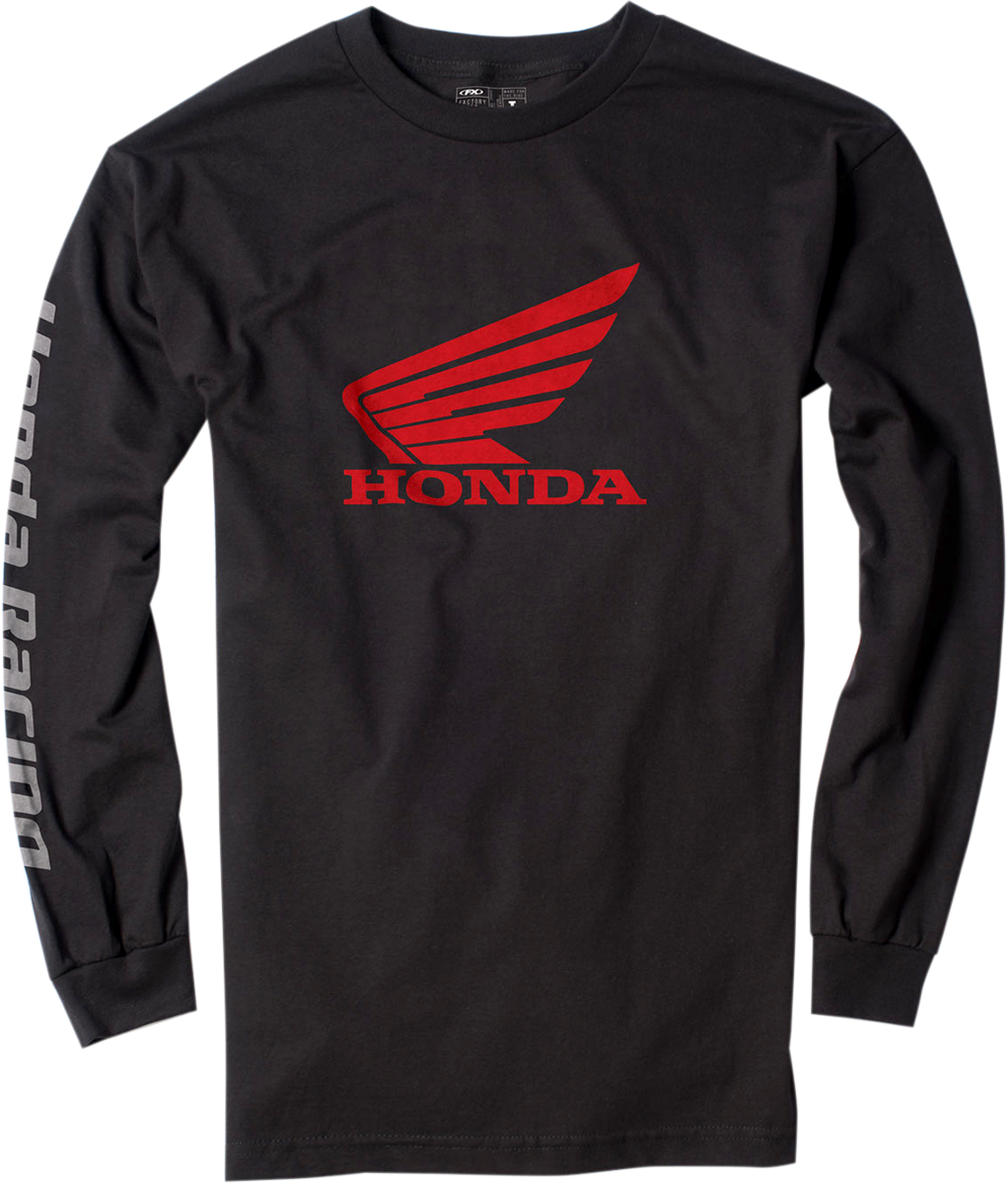 FACTORY EFFEX Honda Long-Sleeve T-Shirt - Black - 2XL 17-87318