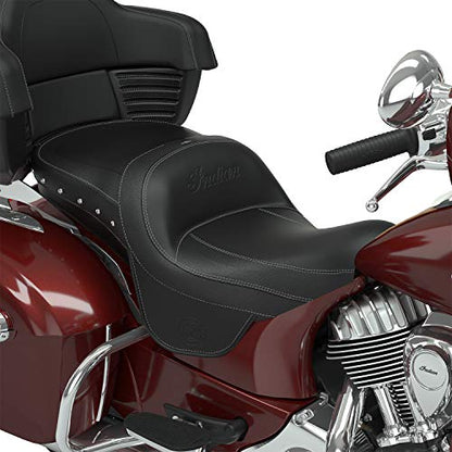 Indian Motorcycle ClimaCommand Classic Seat, Black - 2884419-VBA