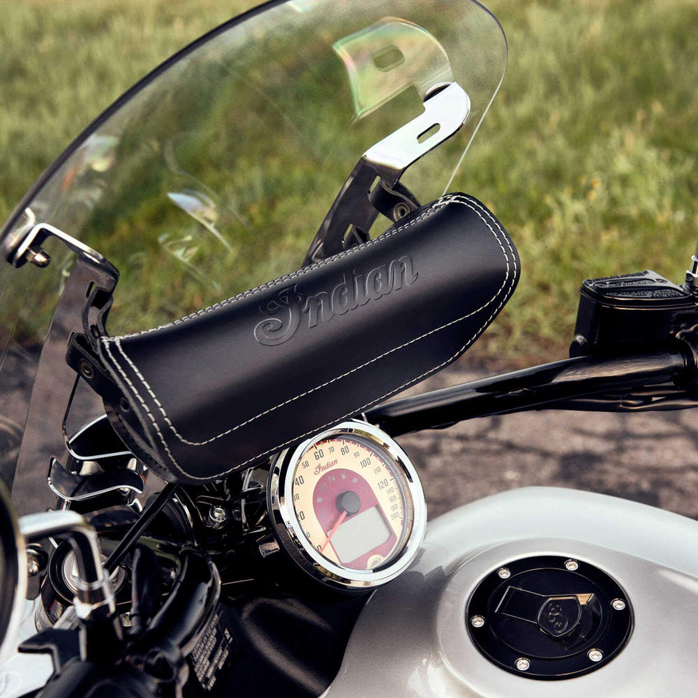 
                      
                        Indian Motorcycle Genuine Leather Windshield Bag - 2880901-01
                      
                    