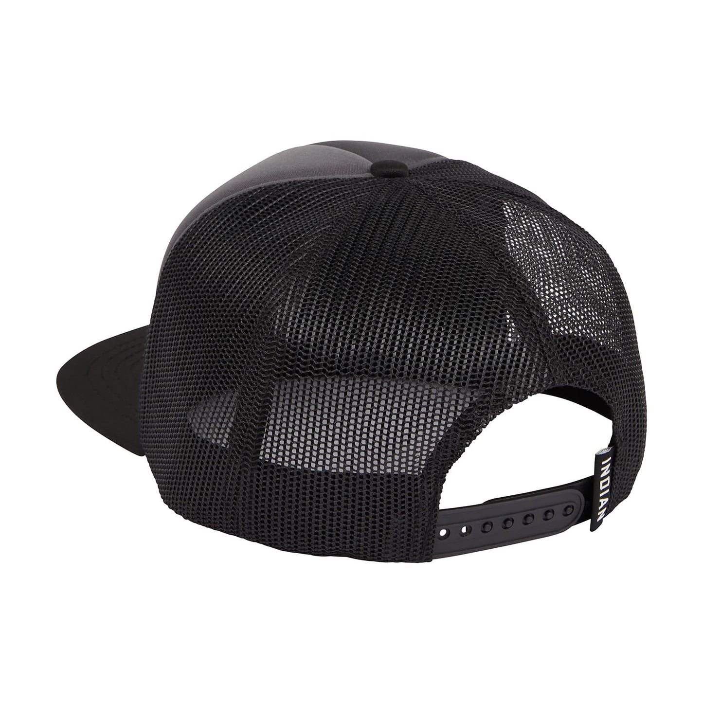Indian Motorcycle IMC Racing Trucker Cap, Gray - 2864806