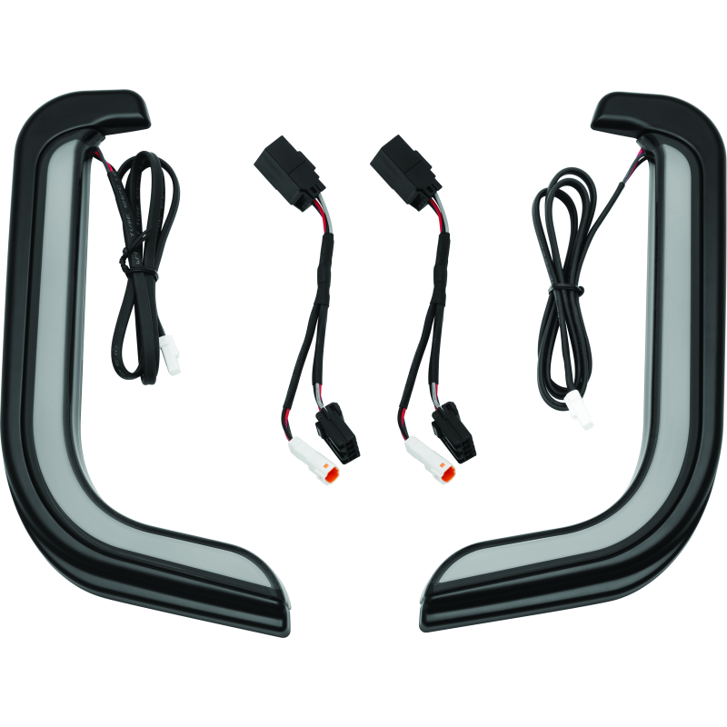 Kuryakyn Tracer LED Fairing Lower Accents Black