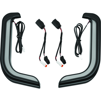 Kuryakyn Tracer LED Fairing Lower Accents Black